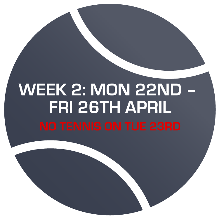 Passover Camp - Week 2 - Member - 11am-3pm - Mon 22nd  - Fri 26th April