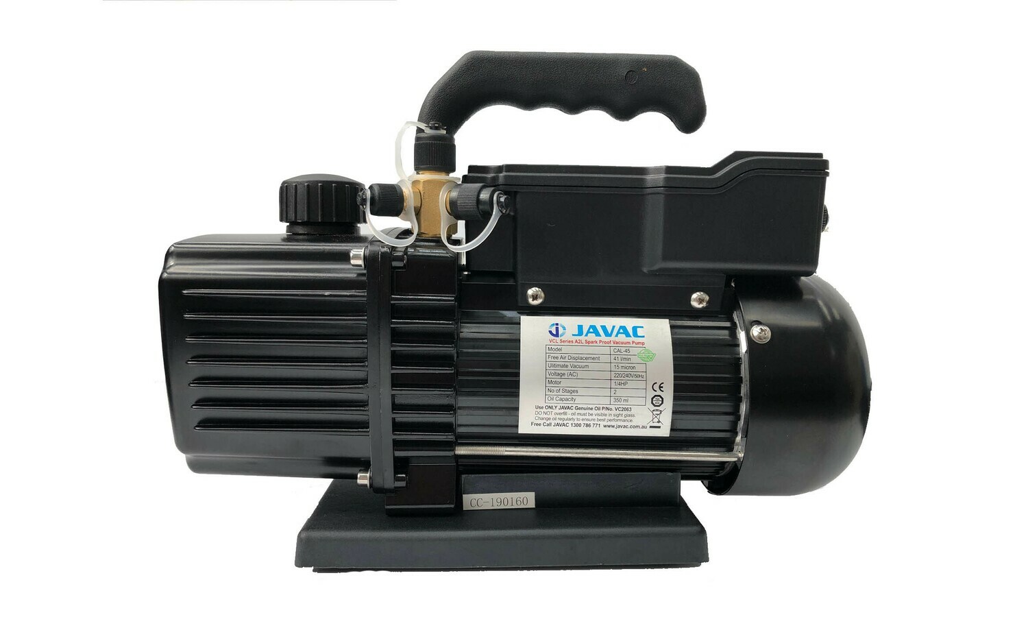 CAL Series Vacuum Pumps R32 Rated