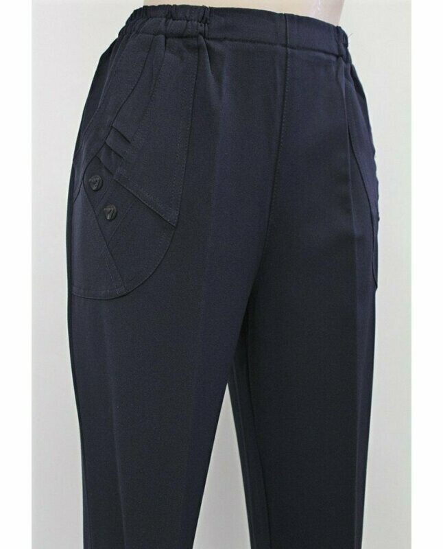 Pantalon hiver classique taille  élastiquée