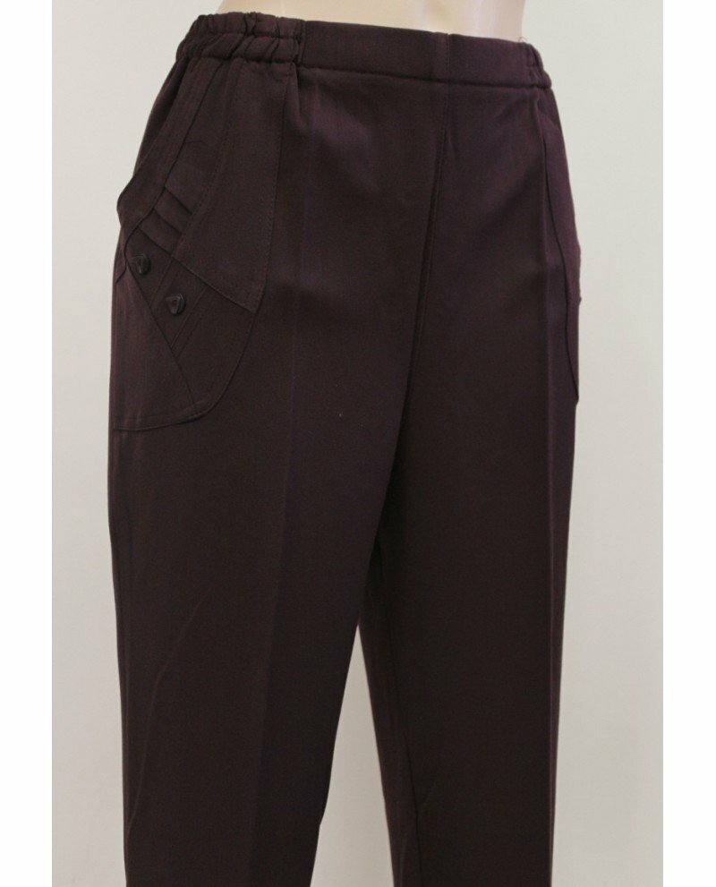 Pantalon hiver classique taille  élastiquée