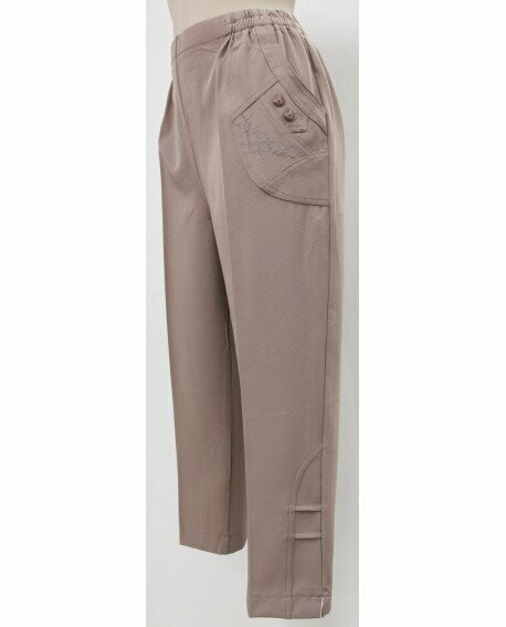 Pantacourt fluide polyester