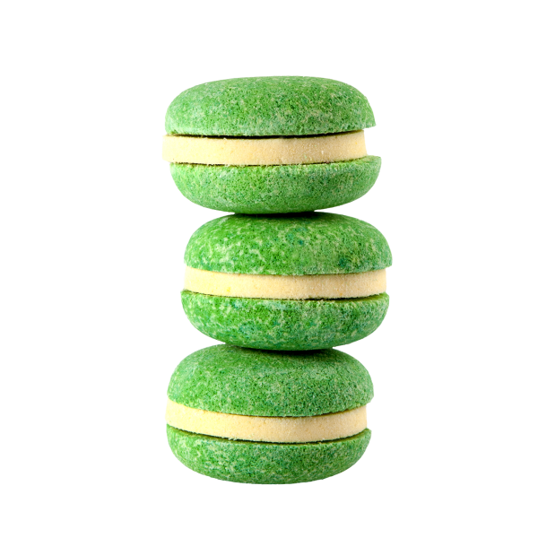 Macaron effervescent Pomme