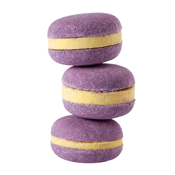 Macaron effervescent Fruit de la passion