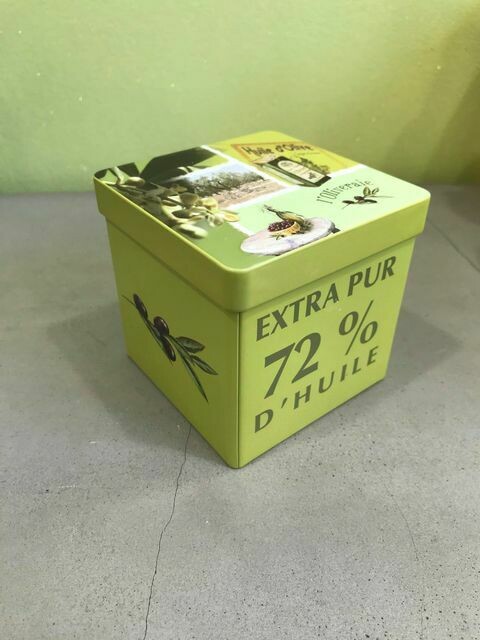 Boîte à savon LE CUBE verte