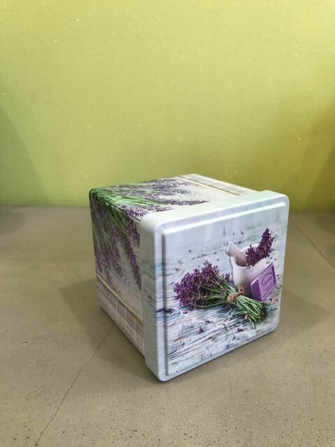 Boîte à savon Provence LE CUBE