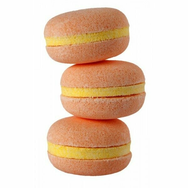 Macaron effervescent Pêche