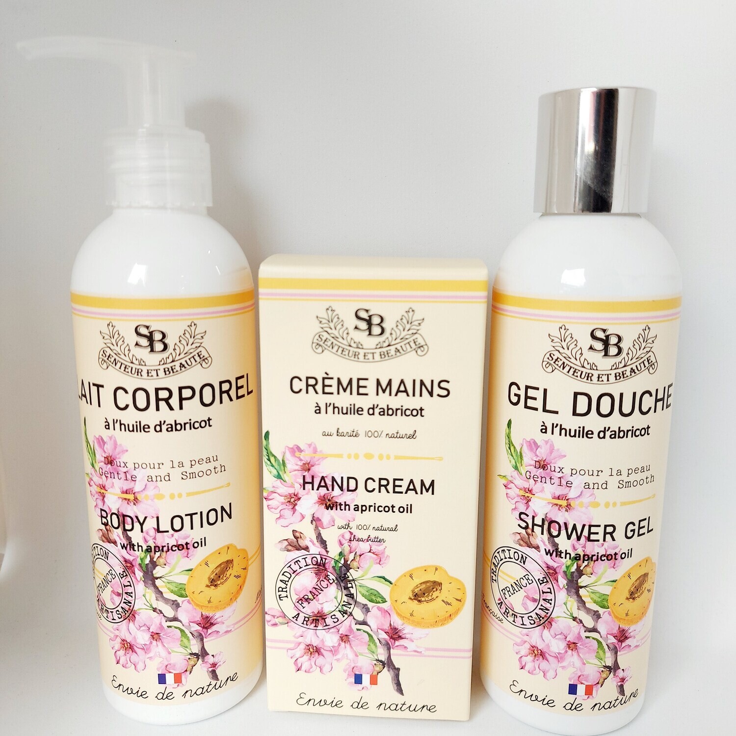 Coffret soin Huile d'Abricot