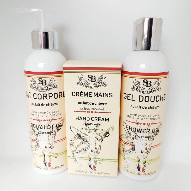 Coffret soin Lait de chèvre