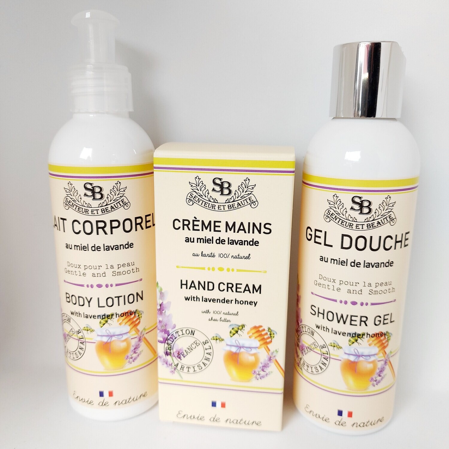 Coffret soin Miel de Lavande