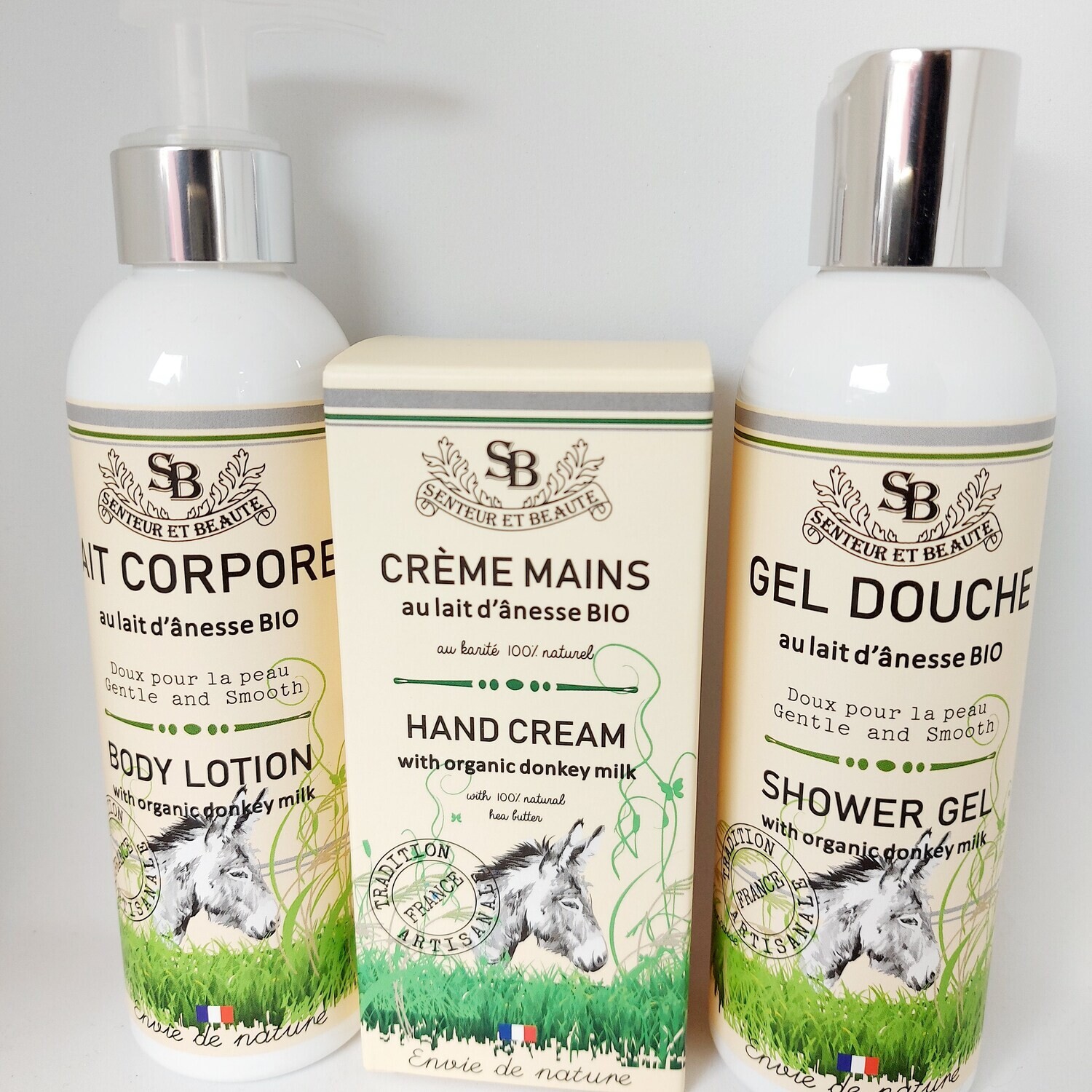 Coffret soin Lait d'ânesse