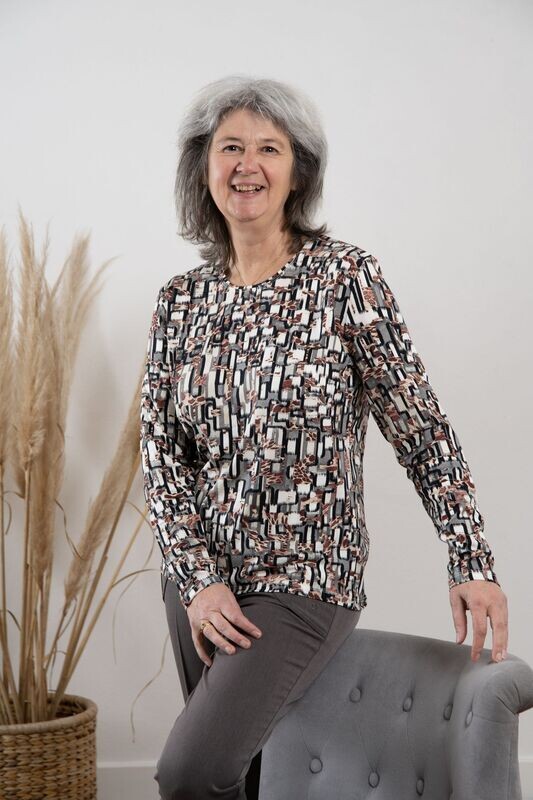 T shirt BIANCA - Gris