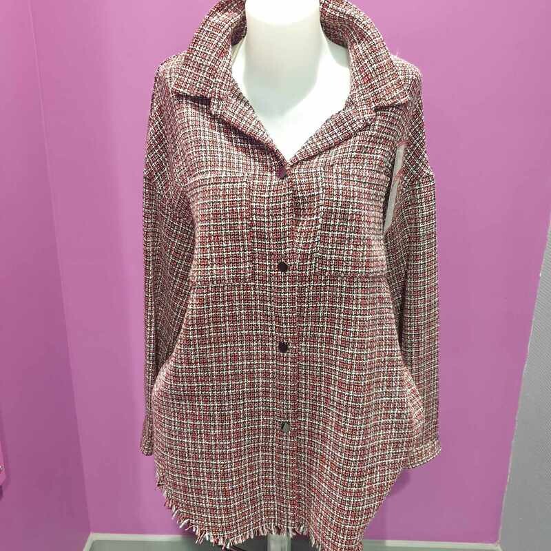 Manteau Rouge et Blanc