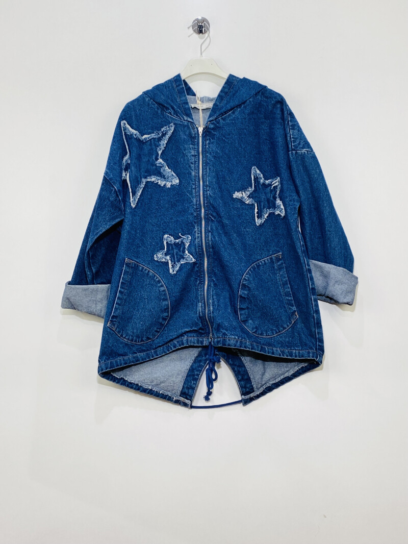 Veste jean et étoile