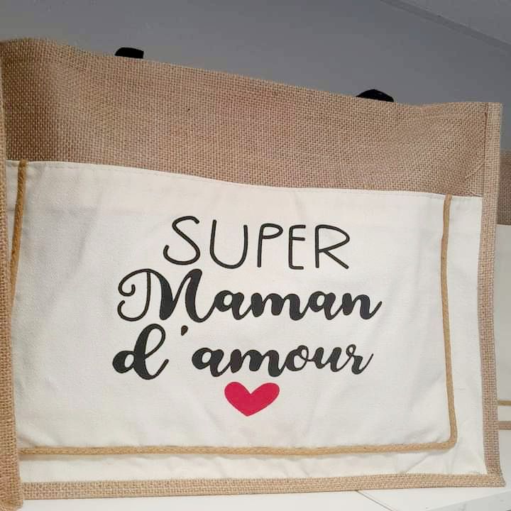 PROMO Sac caba " Super Maman "
