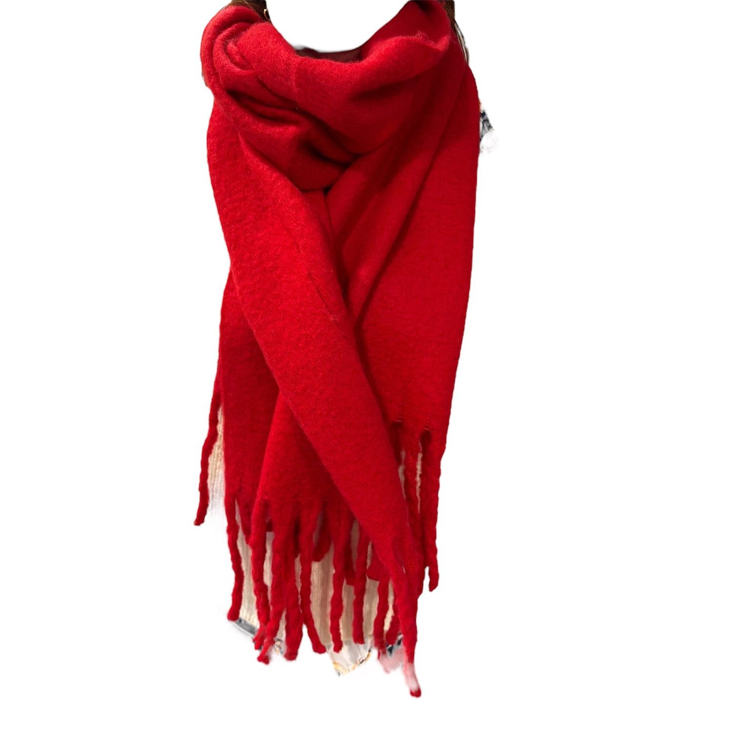 Echarpe rouge