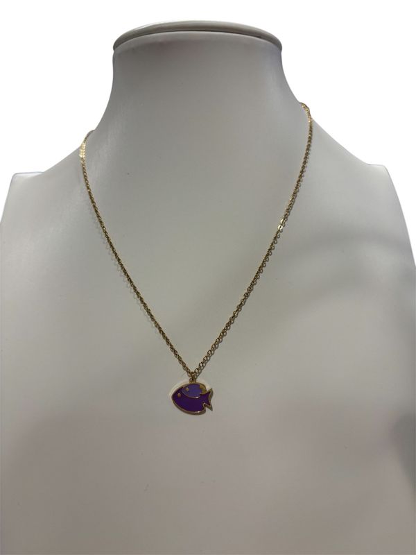 Collier poisson violet