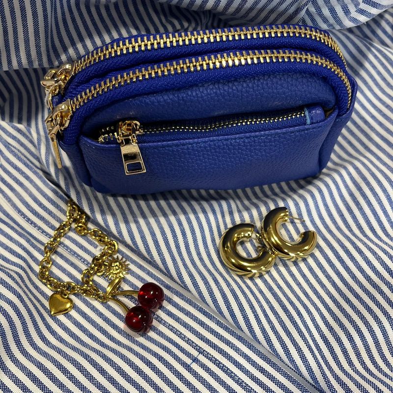 Porte monnaie Bleu Roi