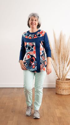 Pantalon Eté coton taille élastique Noir / Gris / Blanc / Vert / Marine / Turquoise