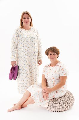 Chemise De Nuit Manches Longues