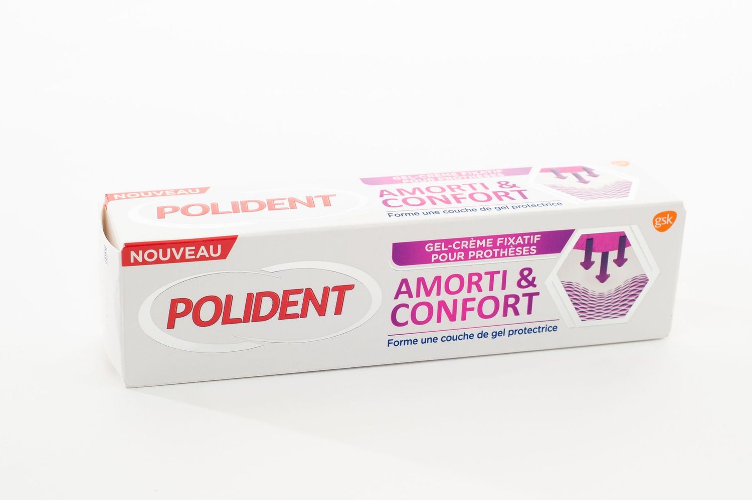 Crème adhésive fixative