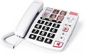 Téléphone à grosses touches