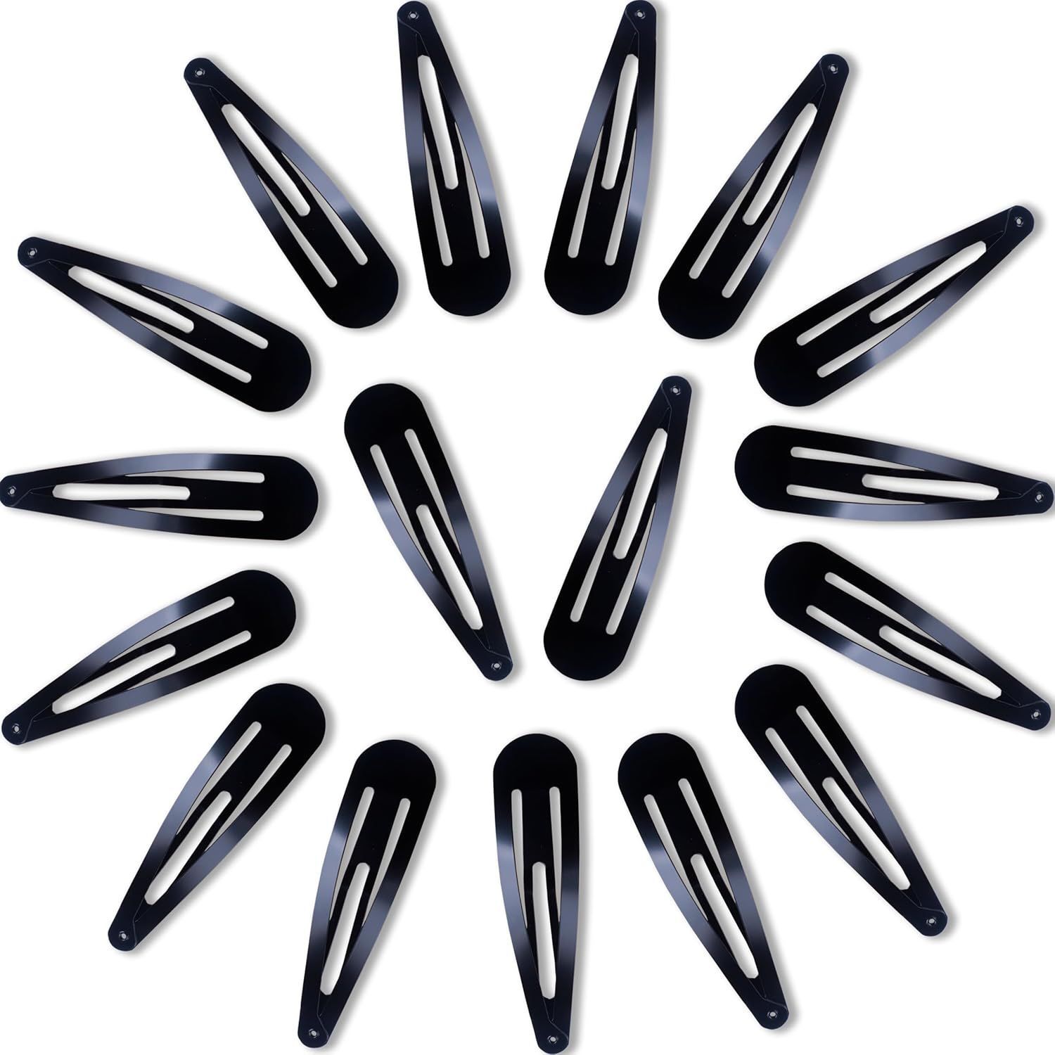 Barettes plates ( lot de 10 )