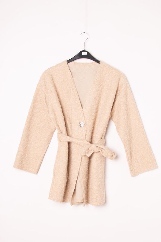 Veste manches longues avec ceinture Veste manches longues avec ceinture