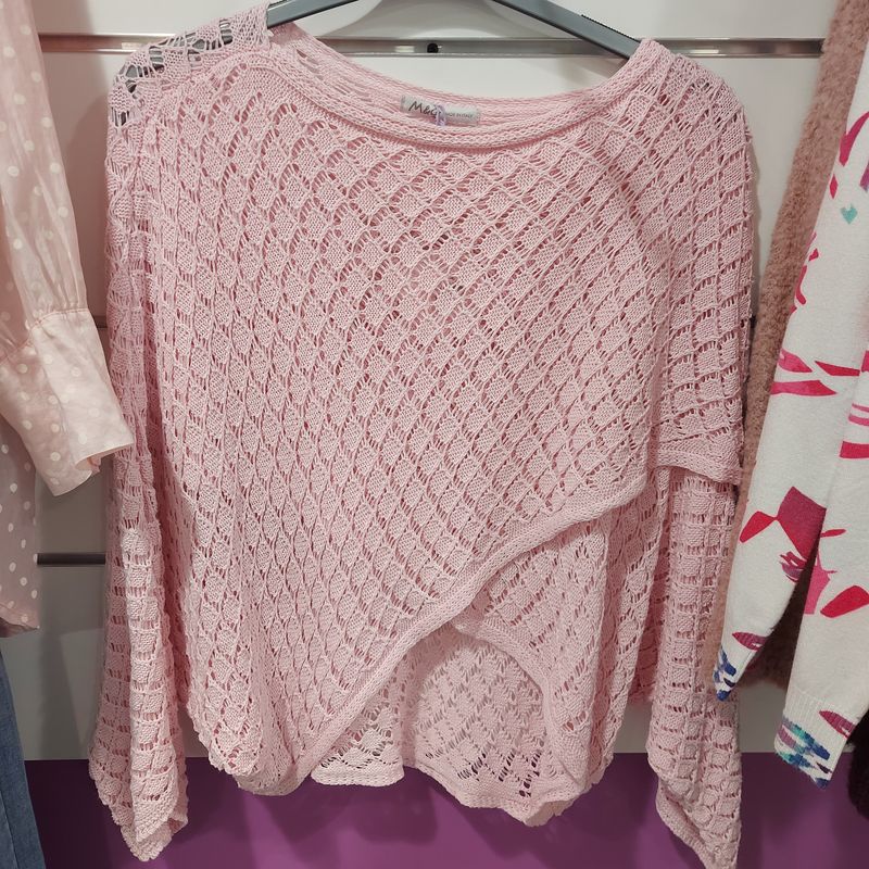 Pull coton drapé Pull coton drapé