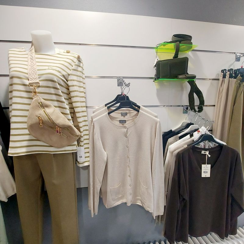 Top Marinière kaki Top Marinière kaki