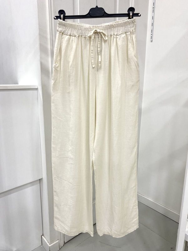 Pantalon Lin Viscose / 9 coloris