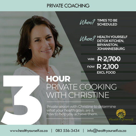 3-Hour Private Cooking With Christine 3-Hour Private Cooking With Christine