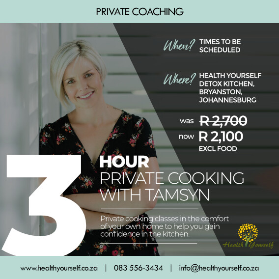 3-Hour Private Cooking with Tamsyn 3-Hour Private Cooking with Tamsyn