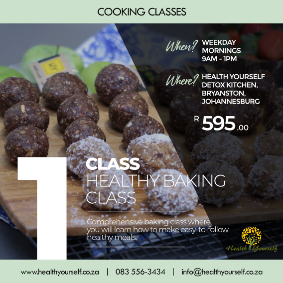 1-Class Healthy Baking Class 1-Class Healthy Baking Class