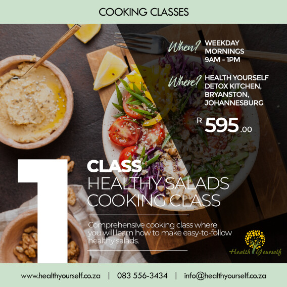 1-Class Healthy Lunch Box and Salad Cooking Class 1-Class Healthy Lunch Box and Salad Cooking Class