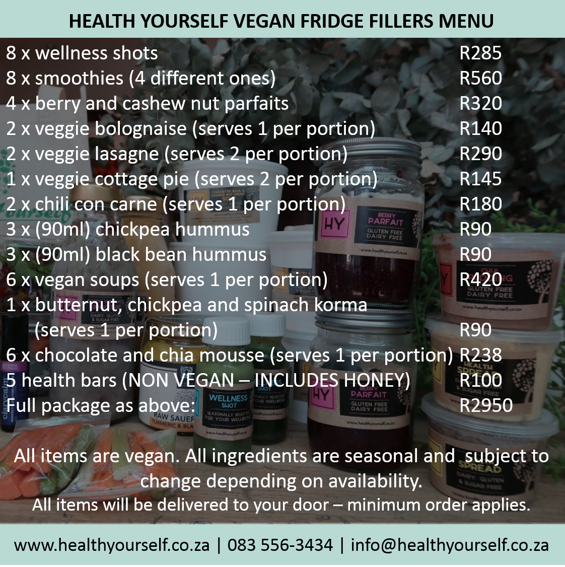 Fridge Fillers for any Occasion - Monthly Pack Fridge Fillers for any Occasion - Monthly Pack