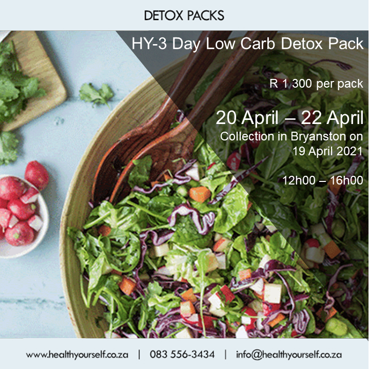 HY-3 Day Low Carb Detox Pack HY-3 Day Low Carb Detox Pack