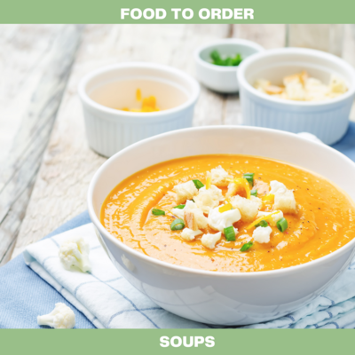 Food to order - SOUPS