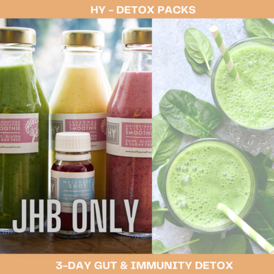 #3-Day Gut, Microbiome &amp; Immunity Detox Program JHB ONLY