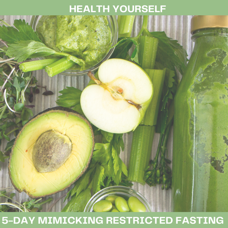 #5-DAY MIMICKING RESTRICTED FASTING PLAN #5-DAY MIMICKING RESTRICTED FASTING PLAN