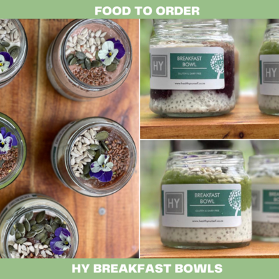 HY Breakfast Bowls (with seed toppings)