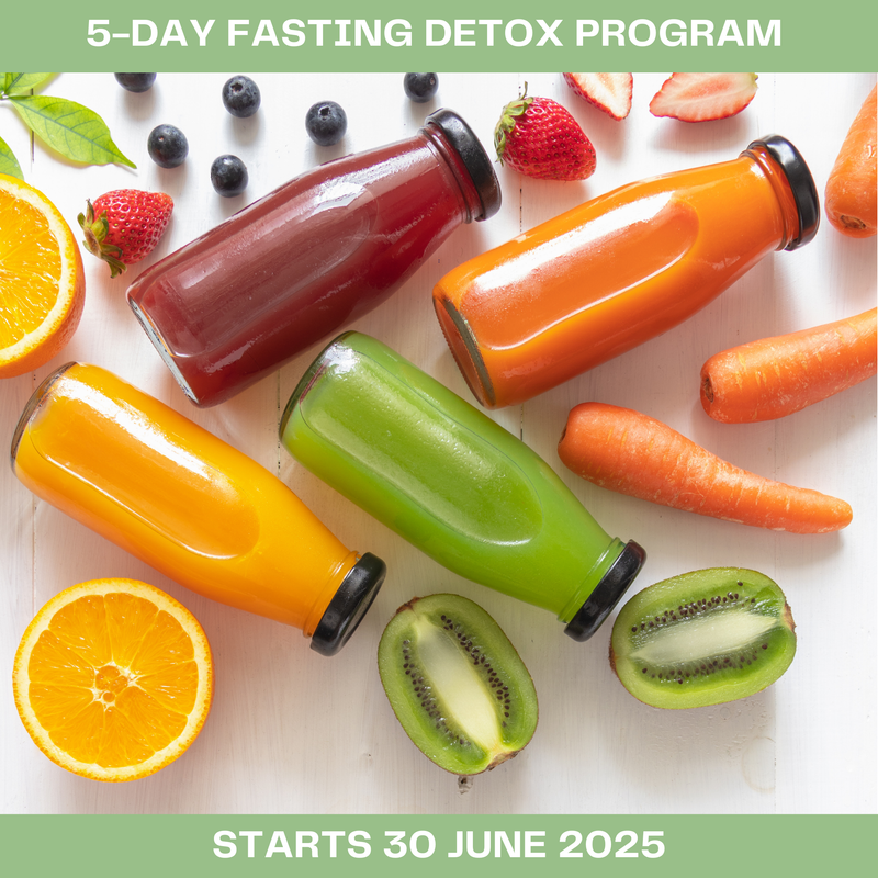 #FIVE DAY FASTING DETOX - starts 30 JUNE #FIVE DAY FASTING DETOX - starts 30 JUNE