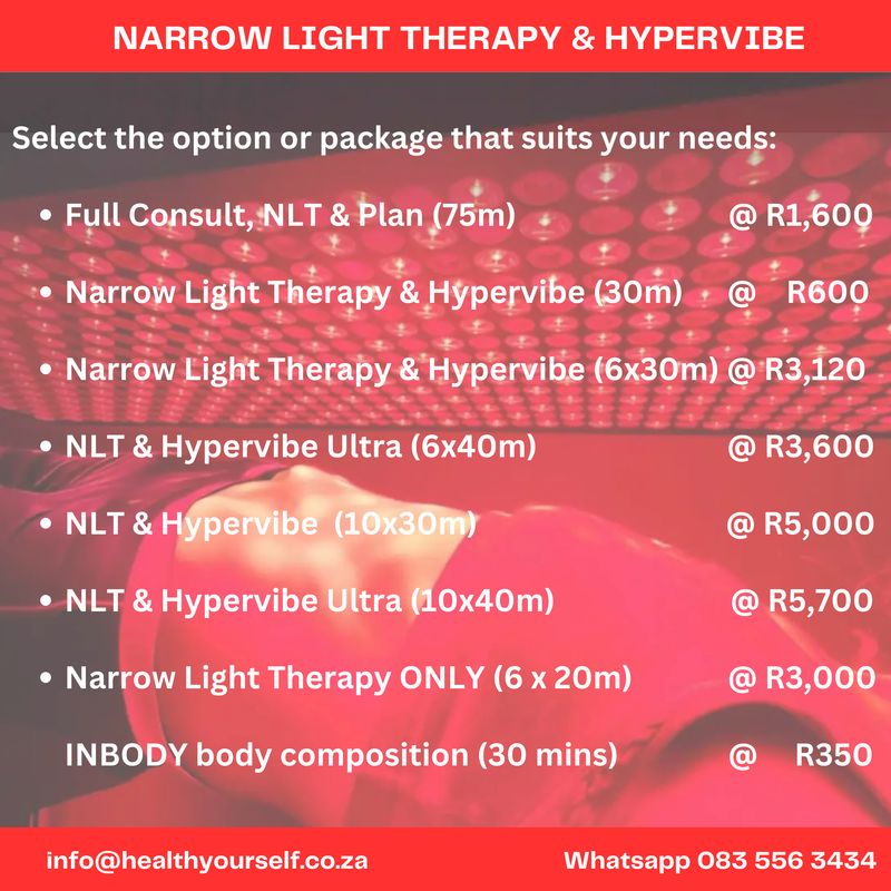 #Narrow Light Therapy & Hypervibe Sessions #Narrow Light Therapy & Hypervibe Sessions