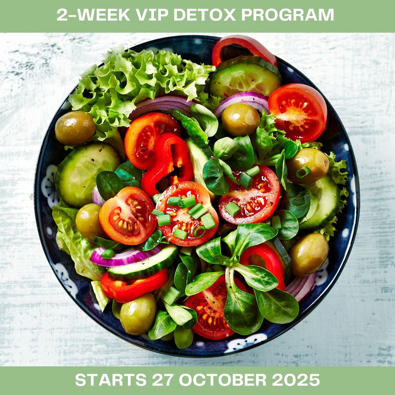 #2-WEEK VIP DETOX - starts 27 October 2025 #2-WEEK VIP DETOX - starts 27 October 2025