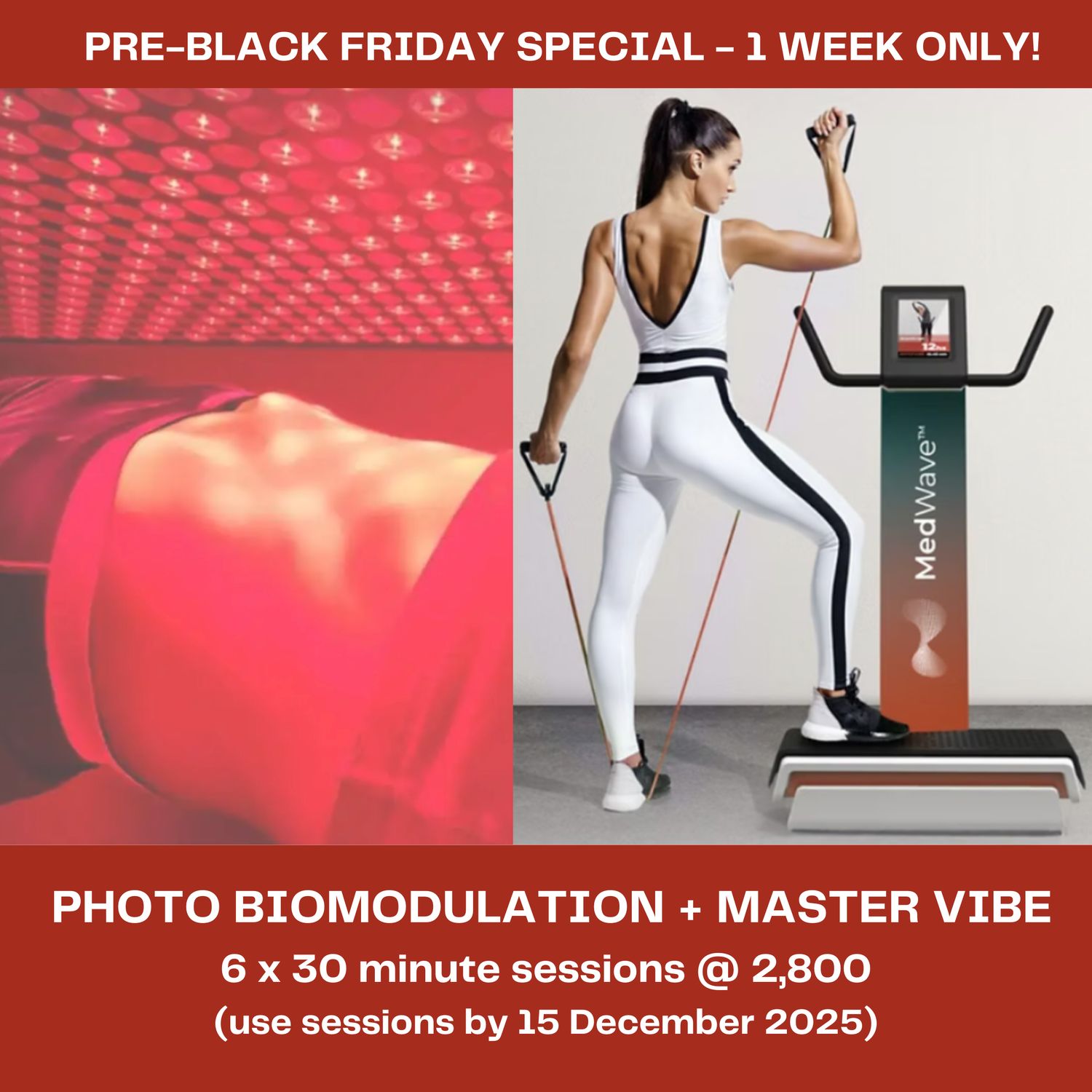 #Narrow Light Therapy &amp; Hypervibe Sessions