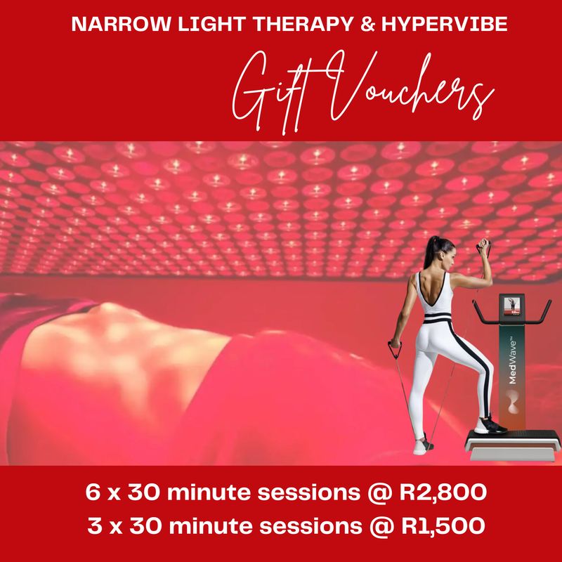 #Narrow Light Therapy &amp; Hypervibe GIFT VOUCHERS