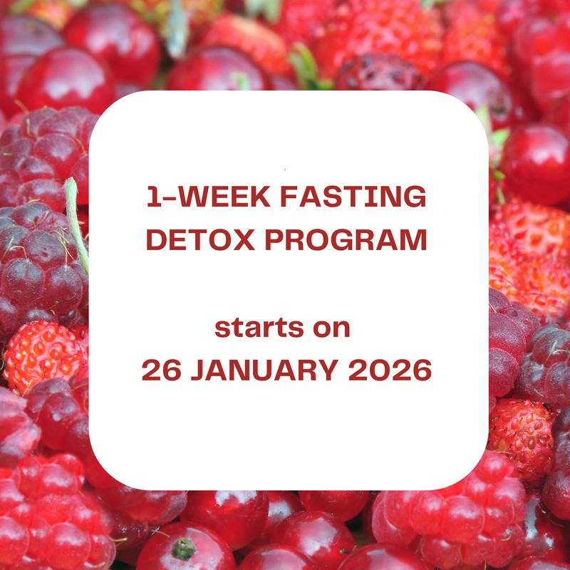 #1-WEEK FASTING DETOX - starts 26 JANUARY 2026