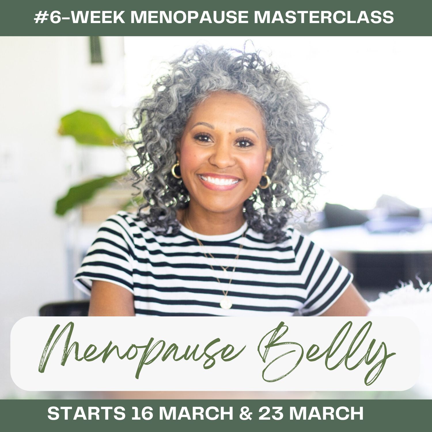 #6-week Menopause Masterclass "Belly Blast" - starts 16 and 23 MARCH 2026