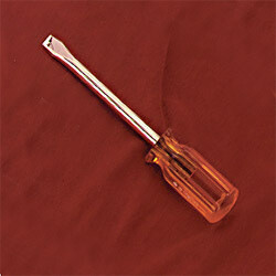 Standard Slot Screwdriver- 1/4" tip, 2" blade