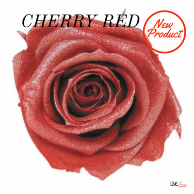 Sparkling Standard Rose / Cherry Red