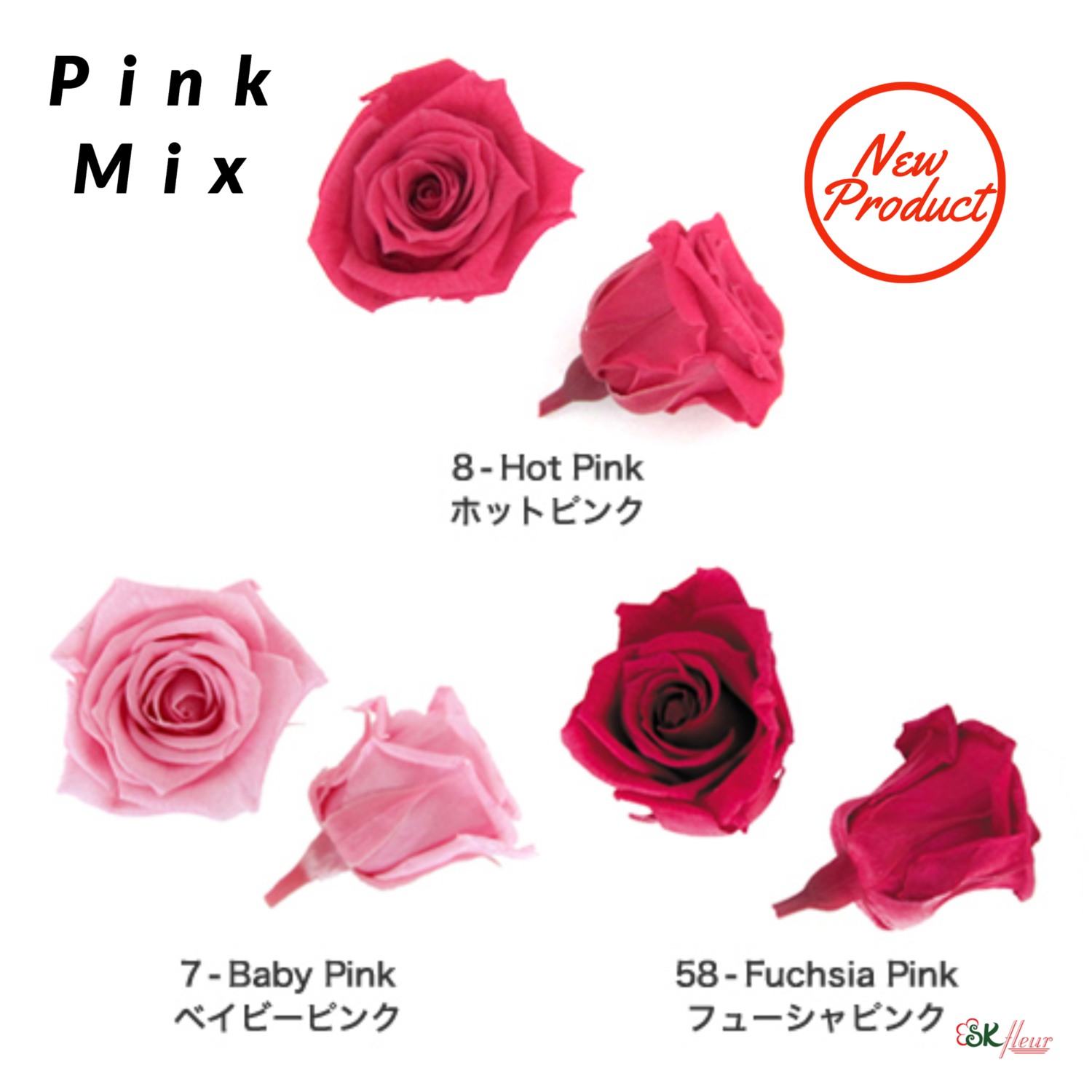 Baby Rose / Pink Mix